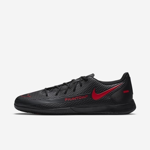 Chaussure Foot Salle Nike Phantom GT Club IC Noir 2986-501 Black/Dark Smoke Grey/Chile Red Femme | OHU-03826321